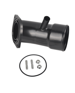 2017-2019 Chevy GMC 2500HD 3500HD 6.6L L5P Duramax 3.5" Turbo Intake Horn Kit Black