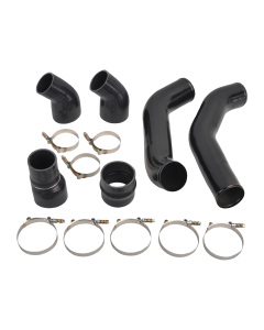 Black 3.5" Intercooler Pipe Boot Kit for 2013-2018 Dodge Ram 2500 3500 6.7L Cummins Diesel