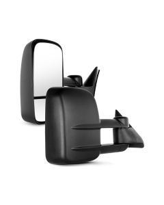 Towing Mirror Pair for 1988-2000 Chevy GMC C/K 1500 2500 3500 Suburban Manual Adjustment