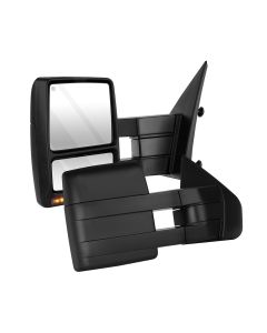 Towing Mirror Pair for 2007-2014 Ford F150 Power Heated Turn Signal Puddle Light
