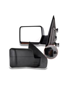 Towing Mirror Pair for 2004-2006 Ford F150 Truck Power Heated Turn Signal Light