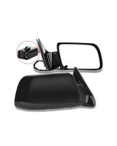 Power Driver Side Left View Mirror For 91-00 Chevy Pickup, 93-95/98-00 GMC Yukon