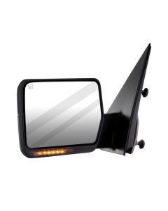 Towing Mirror Driver Side for 2004-2006 Ford F150 Power Heated Turn Signal Light Manual Fold