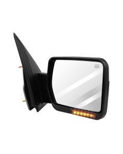 Towing Mirror Passenger Side for 2007-2014 Ford F150 Power Heated Turn Signal Puddle Lamp
