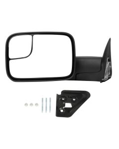 Towing Mirror Driver Side for 1994-2002 Dodge Ram 1500 2500 3500 Manual Adjustment