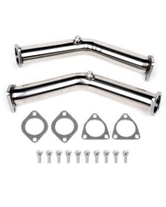 For 2003-2009 Nissan 350Z 2003-2008 Infiniti FX35 G35 3.5L Exhaust Pipes Racing High Flow