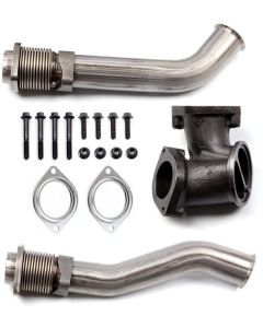 Turbo Diesel Exhaust Up Pipe for 2000-2003 Ford Excursion F250 F350 Super Duty E-350 Super Duty 7.3L