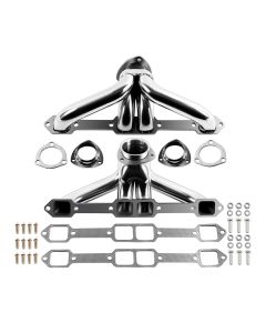 1976-1978 Dodge B200 B300 Plymouth PB200 PB300 6.6L Shorty Header Exhaust Manifold