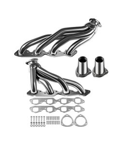 Fits Chevy GMC Big Block V8 396 402 427 454 502 Shorty Header Exhaust Manifold