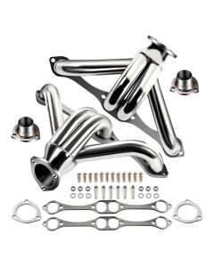 1968-1996 Chevy 6.0L 6.5L 7.0L 7.4L Stainle SS Racing Shorty Exhaust Header Manifold