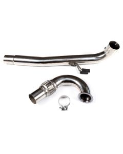 2012-2015 Volkswagen GTI 2.0L 3" Turbo Exhaust Pipe Stainless Steel
