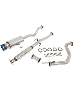 4.5" 4.5 inch 1994-2001 Acura Integra 1.8L Burnt Tip Blue Muffler Catback Exhaust System