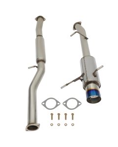 4.5 inch 2002-2007 Subaru Impreza 2.0L 2.5L Burnt Tip Blue Muffler Catback Exhaust System