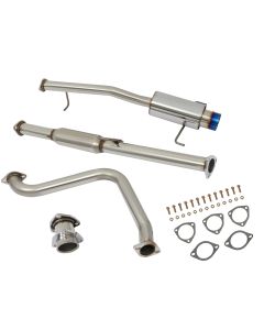 1997-2001 Honda Prelude 2.2L 4" Burnt Tip Catback Exhaust System Kit