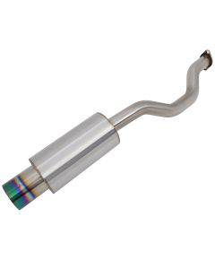 4 inch 1996-2000 Honda Civic EX LX 1.6L Axleback Burnt Tip Muffler Exhaust System