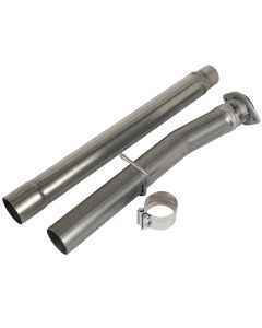 4" Diesel Truck Muffler Delete Pipe Eliminator DPF For 08-10 Ford F250 F350 F450 F550 Super Duty 6.4L