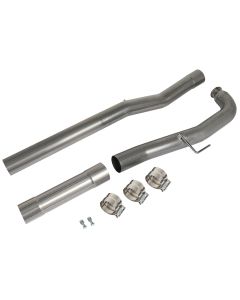 For 2011-2015 Chevy Silverado GMC Sierra 2500 HD 3500 HD DPF Delete Pipe Eliminator Exhaust Pipe