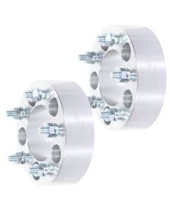 2Pcs 2" 5x4.75 Wheel Spacers 87.1mm 12x1.5 for 82-19 Chevy Blazer Camaro Corvette S10 95-04 GMC Jimmy Sonoma