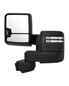 Towing Mirrors Pair for 2019-2022 Chevy Silverado GMC Sierra 2500HD 3500HD Power Heated Turn Signal Puddle Clearance Blind Spot Light