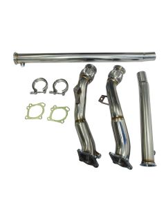 2000-2004 Audi S4 RS4 A6 Allroad 2.7L K03 K04 RS6 Turbo 3" to 2.5" Downpipe Exhaust