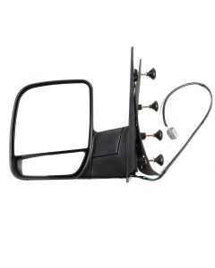 Driver Side Mirror 03-13 Ford E150 04-13 E350 Super Duty Power Heated Manual Fold