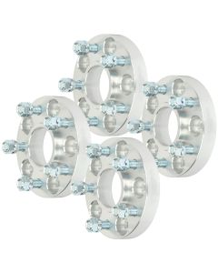 4Pcs 1 inch 5x4.5 5 Lug Wheel Spacers For 08-23 Dodge Challenger 06-23 Dodge Charger