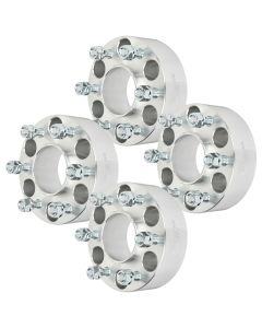 4Pcs 2" 6Lug 6x5 6x127 Wheel Spacers 78.1mm for 02-09 Chevy SSR Trailblazer EXT GMC Envoy XL XUV