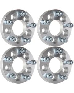 4Pcs 1 inch 5x100 to 5x4.5 5 Lug Wheel Spacers For 96-97 Chrysler Cirrus 03-08 Pontiac Vibe