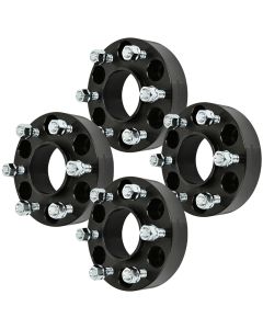 4Pcs 1.5" 6x5 to 6x5 6 Lug Wheel Spacers 78.1mm 12x1.5 for 02-09 GMC Envoy 02-09 Chevy SSR Trailblazer