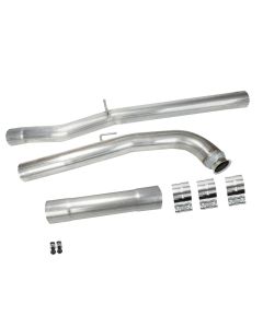 2011-2015 Chevy Silverado Sierra 2500HD 3500HD 6.6L Duramax Diesel 3.5-4" DPF Delete Pipe Eliminator