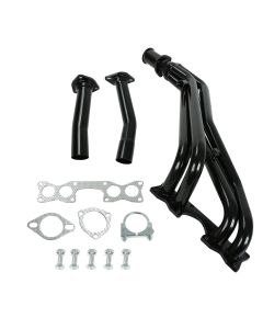 1990-1995 Nissan Hardbody D21/Pickup 2.4L 4WD KA24E Tri-Y Exhaust Header Black