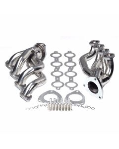 00-06 Chevy GMC Avalanche Silverado Sierra Tahoe 4.8L 5.3L V8 Shorty Exhaust Header