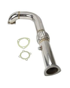 GT35 GT35R Stainless 3" Racing Turbo Downpipe Exhaust T3 4-Bolt Flex B/D-Series
