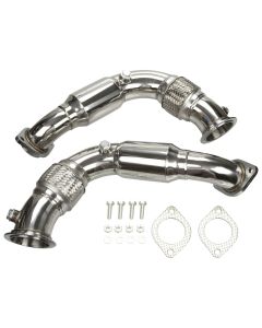 2008-2014 BMW X6 X5 550i 650i 750i N63B44 4.4L V8 Turbo Downpipe Exhaust