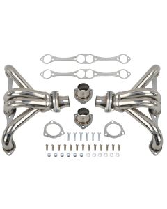 1955 + Chevy Hugger Small Block SBC V8 262 265 283 305 327 350 400 Stainless Exhaust Header