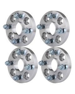 20mm 4x100 4 Lug Wheel Spacers(56.1mm Bore, 12x1.5 Studs) for 2014-2020 Mitsubishi Mirage, 2006-2020 Honda Fit - 4PCS