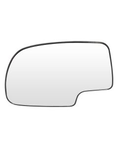Mirror Glass Left Hand For 99-07 Silverado Sierra Driver Side GMC Manual