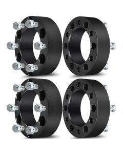 4Pcs 2" 6x5.5 Wheel Spacers 108mm 14x1.5 for 88-22 Chevy Tahoe GMC Yukon C2500 K1500 K2500
