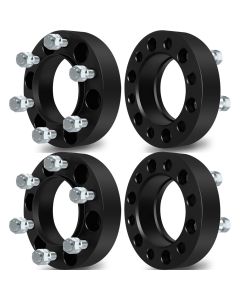 4Pcs 1.25" 6x5.5 Hubcentric Wheel Spacers 106mm 12x1.5 For 80-23 Toyota 4Runner Tacoma Tundra 03-23 Lexus GX460 GX470