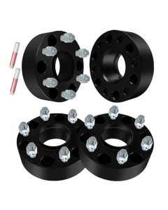 4Pcs 2" 6x5.5 Hubcentric Wheel Spacers 78.1mm 14x1.5 for 23-25 Cadillac Escalade ESV 88-25 Chevy Silverado Tahoe GMC Sierra Yukon