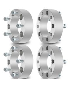 4Pcs 2" 5x5.5 Wheel Spacers 108mm 1/2" for 75-06 Ford E150 F150 77-01 Dodge B1500 D150 W150 Ram 1500