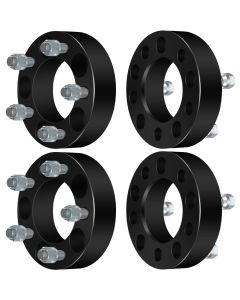 4Pcs 1.5" 5x4.5 5x114.3 Black Wheel Spacers Fits 07-13 Ford Edge 91-10 Ford Explorer