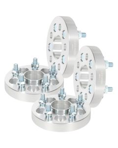 4Pcs 1" 25mm Thick 5x100 12x1.25 Wheel Spacers For 90-14 Subaru Legacy 00-14 Subaru Outback