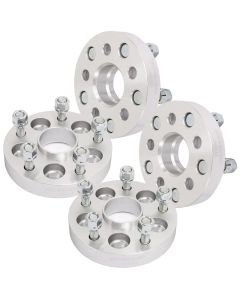 4Pcs 1" 5x100 to 5x114.3 Wheel Adapters 56.1mm 12x1.25 for 93-23 Subaru BRZ Forester Impreza Outback 17-22 Toyota 86 GR86