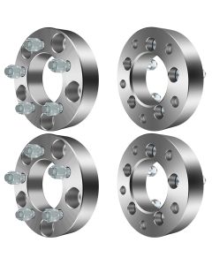 4Pcs 1.5" 5x4.5 Wheel Spacers 87.1mm 12x1.5 for 997-04 Ford Expedition F150 98-02 Lincoln Navigator Blackwood