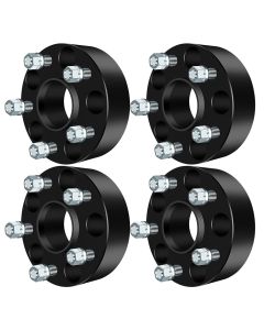 4Pcs 2" 5x5 Hubcentric Wheel Spacers 71.5mm 1/2" for 99-18 Jeep Wrangler JK Grand Cherokee Commander