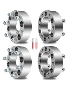 4P 2" 6x5.5 Wheel Spacers 108mm 12x1.25 for 98-23 Nissan Armada Frontier TITAN Xterra 97-10 INFINITI QX4 QX56