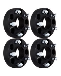 4Pcs 1.5" 5x5 Hubcentric Wheel Spacers 71.5mm 1/2" for 99-18 Jeep Commander Grand Cherokee Wrangler JK WJ WK