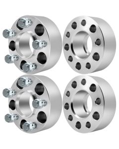 4Pcs 2" 5x4.5 Wheel Spacers 70.5mm 1/2" for 83-14 Ford Edge Explorer Mustang Ranger 81-11 Lincoln Aviator Town Car