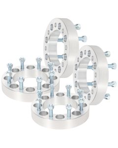 4Pcs 1.5'' 8x6.5 Wheel Spacers 130mm 14x1.5 for 88-14 Chevy Silverado Suburban GMC Savana Sierra C/K 2500 3500 12-22 Ram 2500 3500